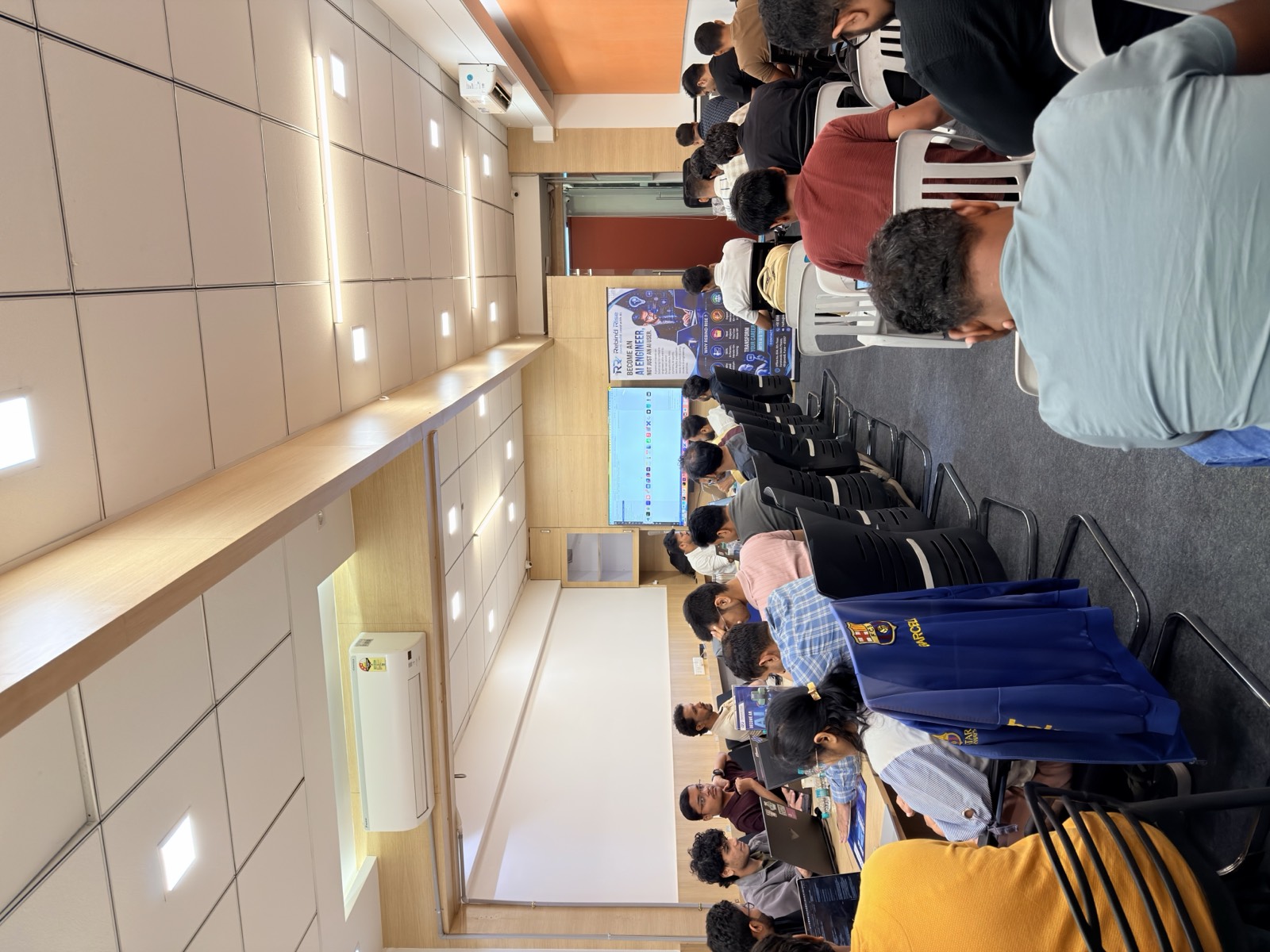Community discussion at the Pune AI Builders meetup